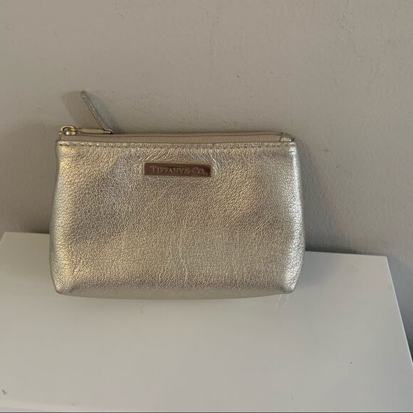 Tiffany & Co. Small Leather Pouch - Gold - Picture 2 of 9